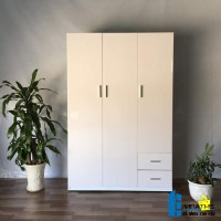 Tủ nhựa đài loan 3 cánh 2 ngăn kéo