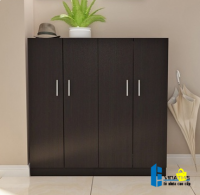 Tủ giày 4 cánh khép kín nhựa Đài Loan