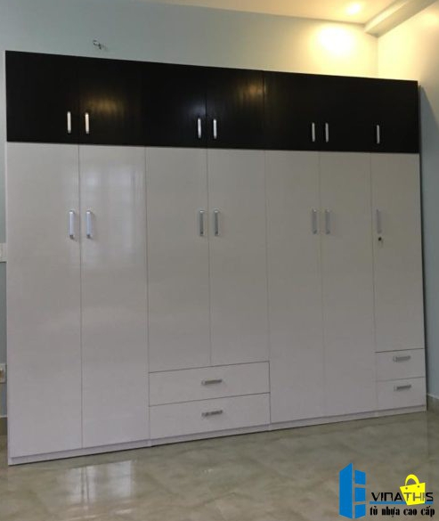 Tủ nhựa 7 cánh đài loan